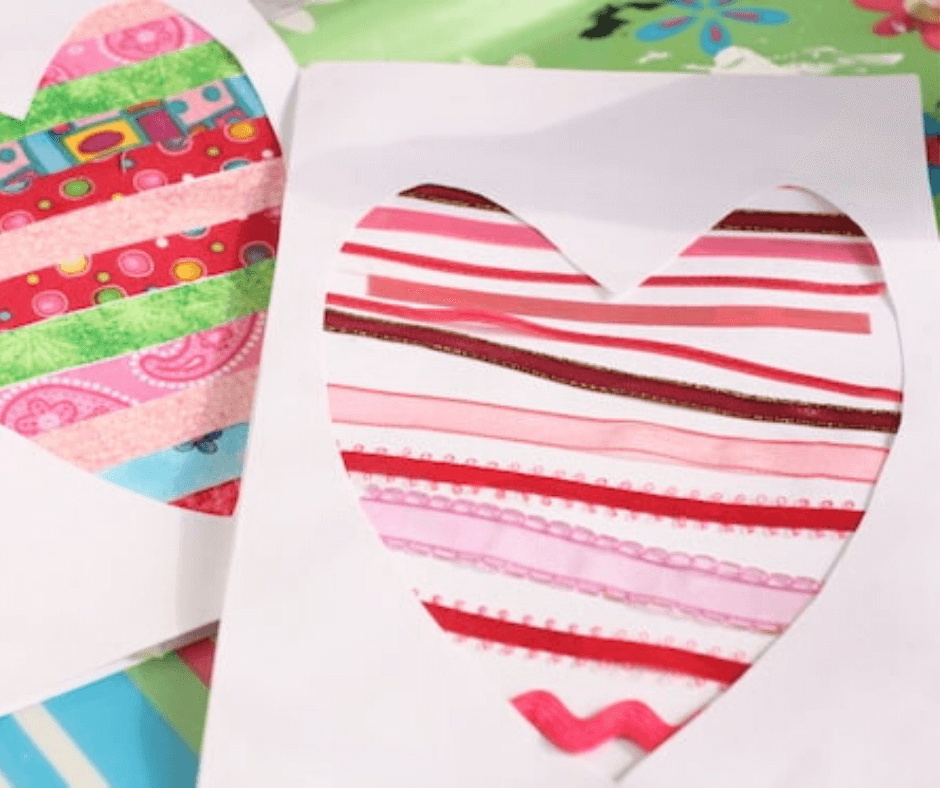 Ribbon Scrap Cards