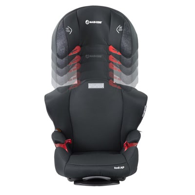 rodi booster seat - headrest adjustments