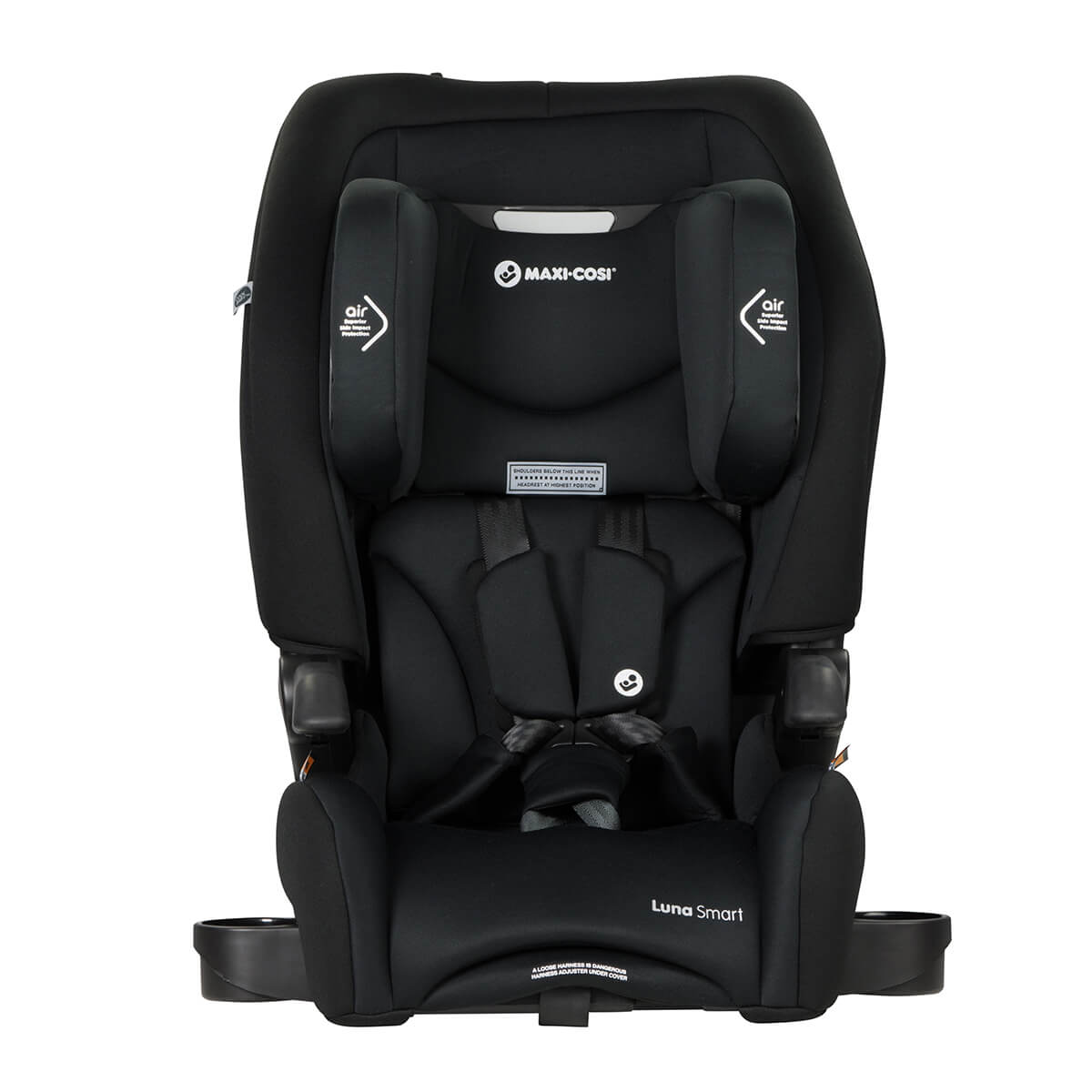 luna smart booster seat - cupholders
