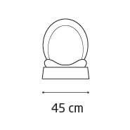 Mico 12 LX with base width 45cm