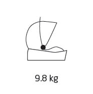 Mico 12 LX with base weight 9.8 kg