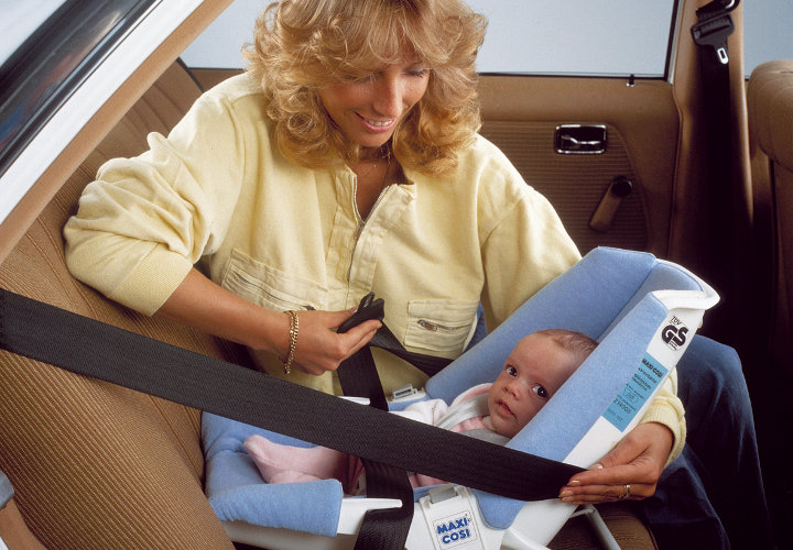 First ever Maxi-Cosi rearward facing carseat. First ever Maxi-Cosi rearward facing carseat.